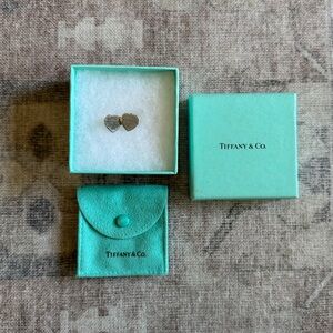Tiffany & Co. Silver Heart Earrings